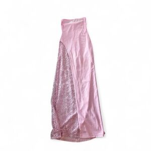 Lucy in the Sky Pink Maxi Prom Dress